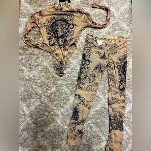 LIGHT MY FIRE BODYSUIT SET